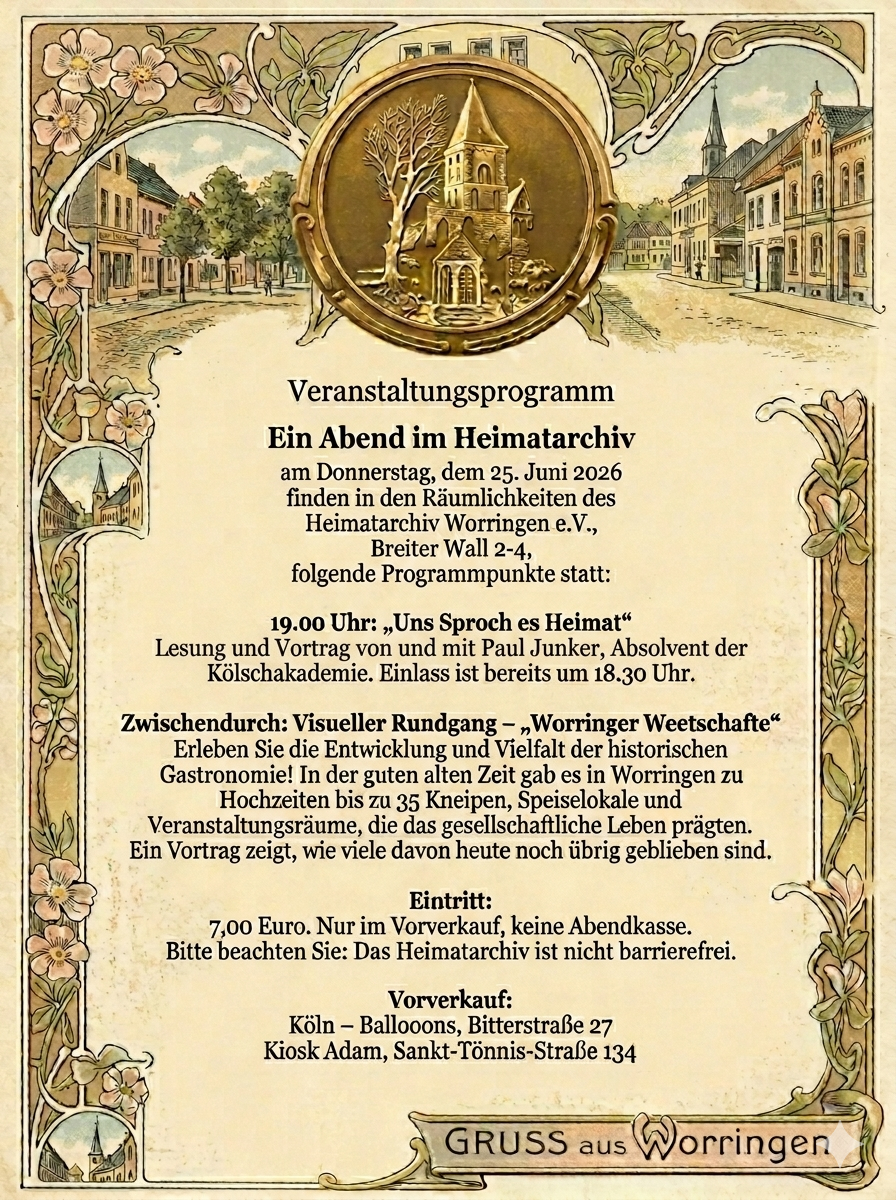 Ankuendigung 25 Juni